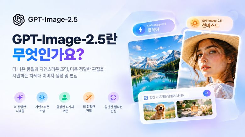 GPT-Image-2.5 AI 이미지 생성 모델