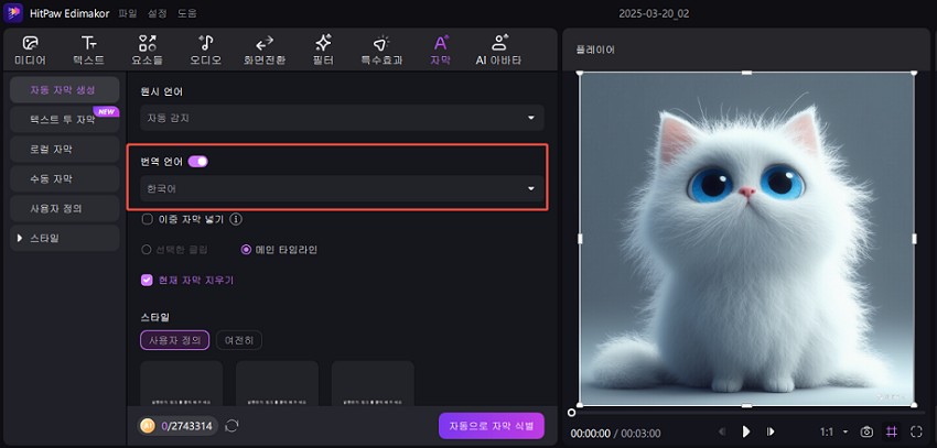 레드노트 동영상을 중국어 텍스트로 번역하는 방법