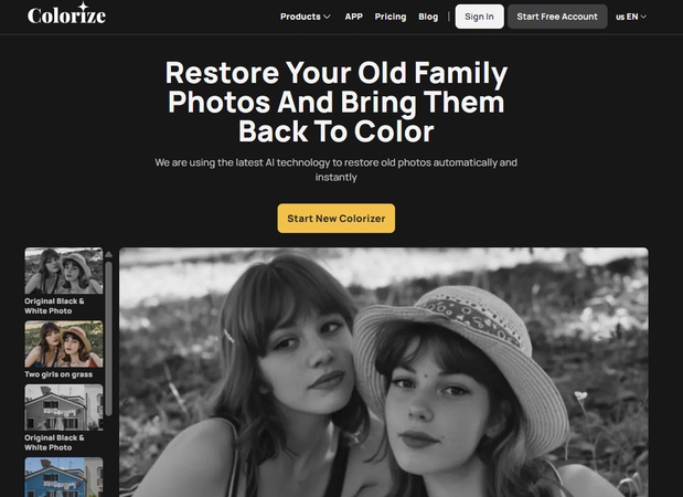 AI 사진 복원 프로그램 7