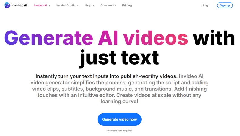 AI 텍스트 기반 동영상 편집 프로그램 4
