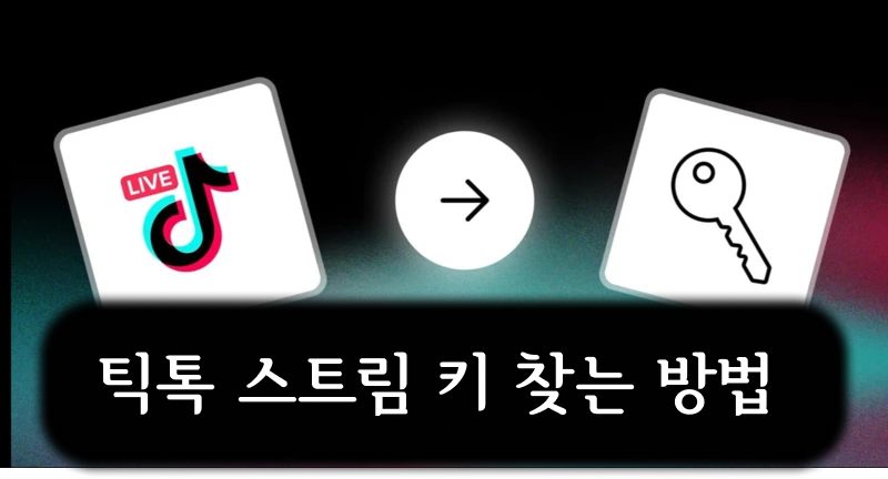 틱톡 스트림 키