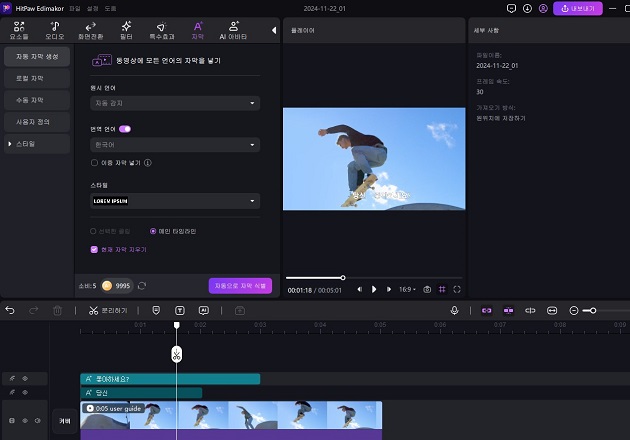 Twitter 비디오 번역