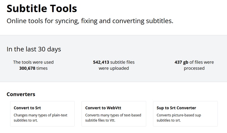 VTT 자막 추출 사이트 3