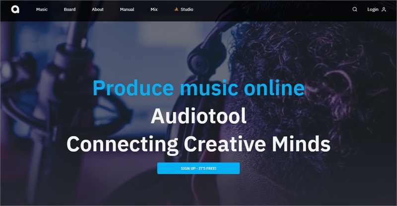 음원 편집 프로그램-Audiotool