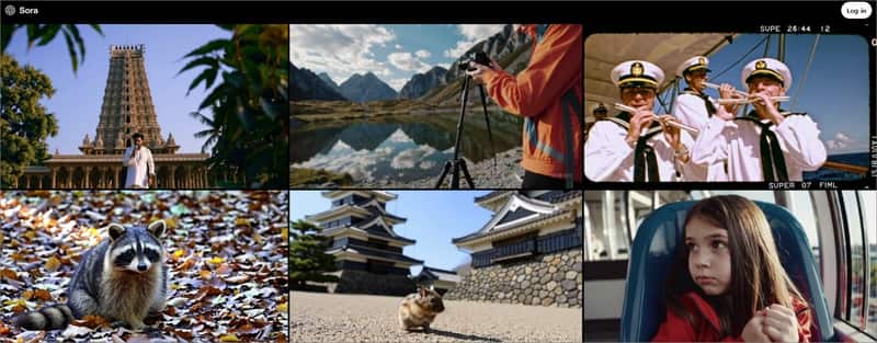 AI 동영상 생성기-Sora