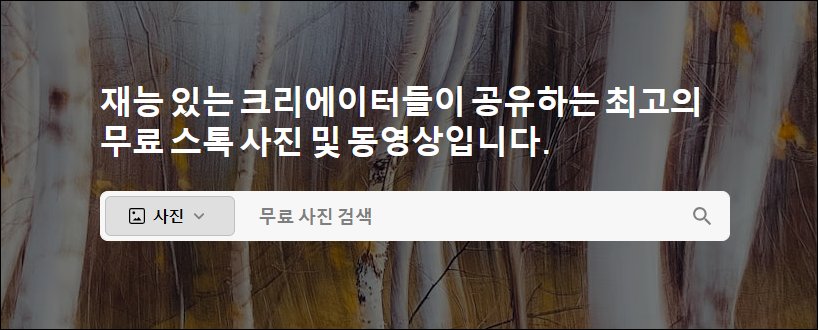 펙셀 이미지 검색 사이트