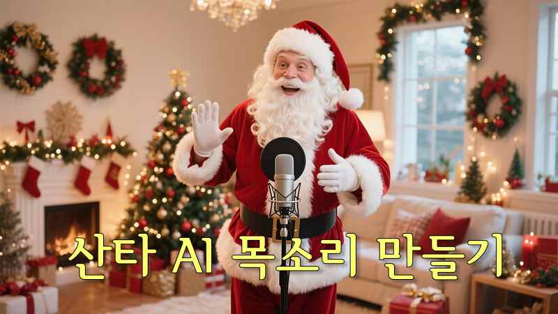 산타 AI 음성 만들기