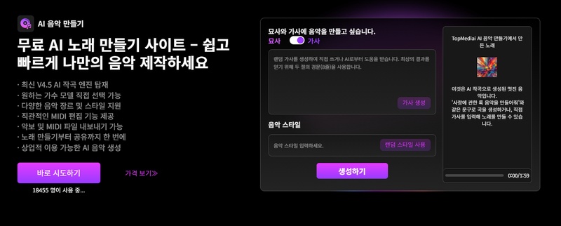 AI 음악 생성 도구 6