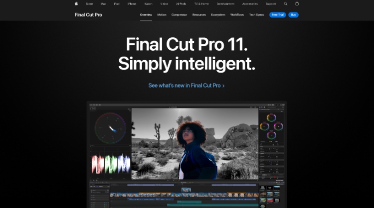 유튜버 영상 편집기-Final Cut Pro