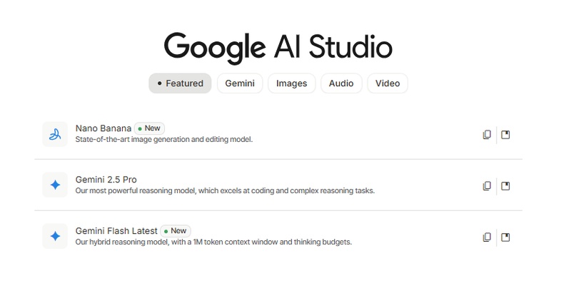 구글 AI Studio
