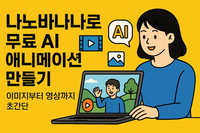 나노바나나로 AI 애니메이션 만들기