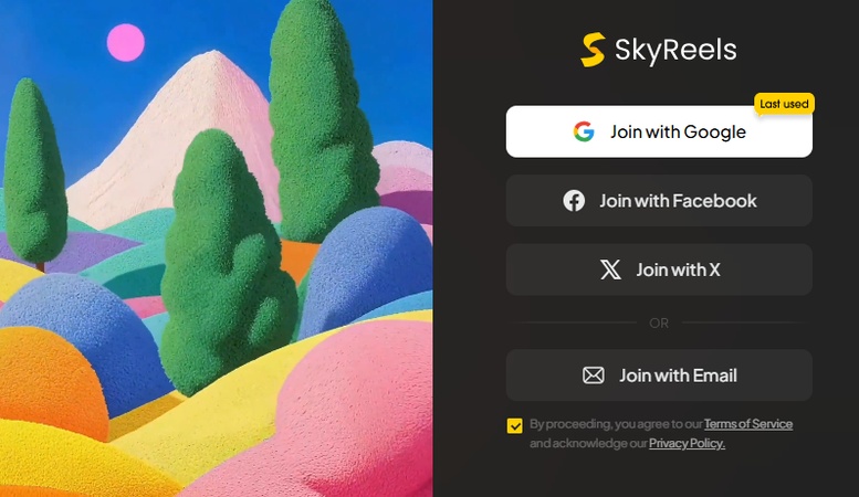 SkyReels AI 사용법1