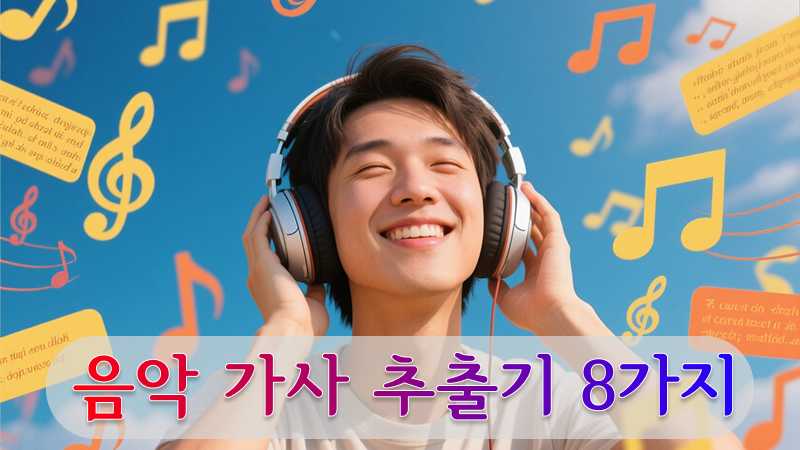 음악 가사 추출기