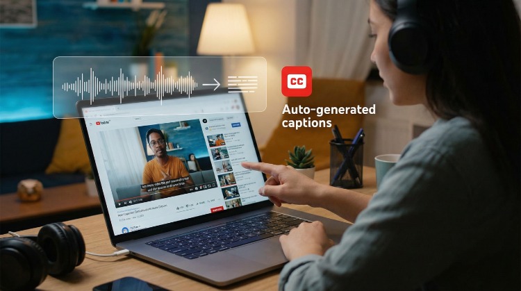 유튜브 자동 자막 기능