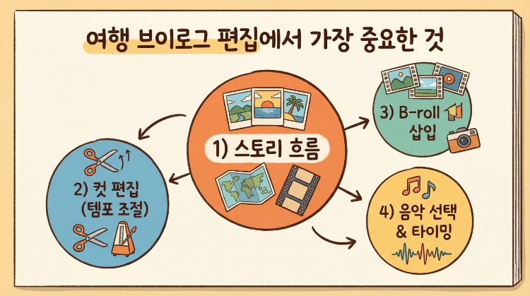 여행 브이로그 편집