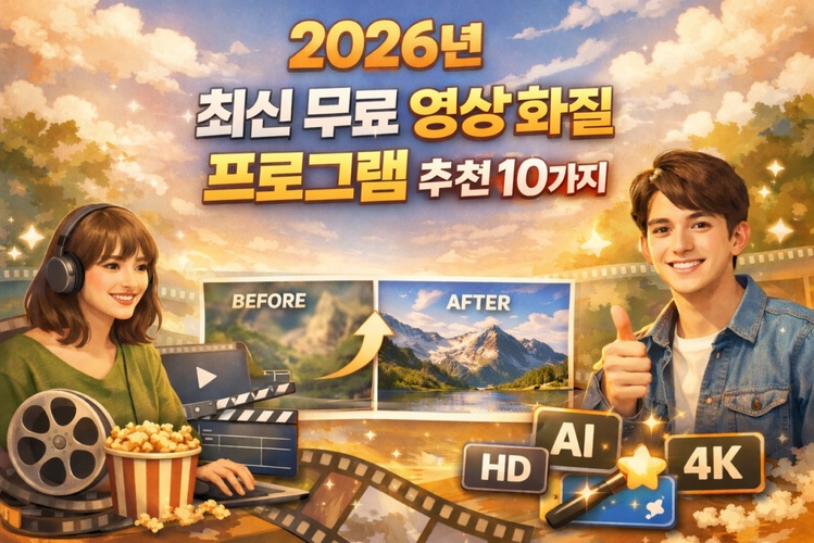 영상 화질 개선 프로그램