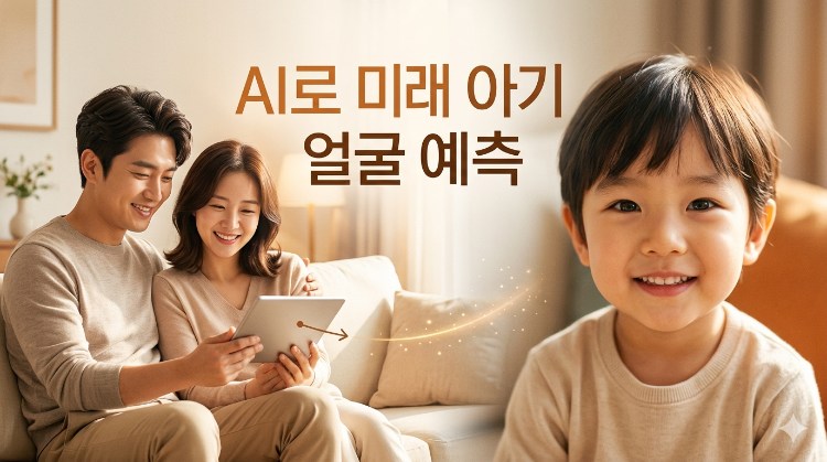 아기 얼굴 예측하기