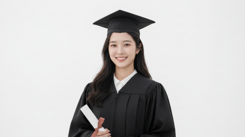 AI 졸업 사진 프롬프트 스타일 9