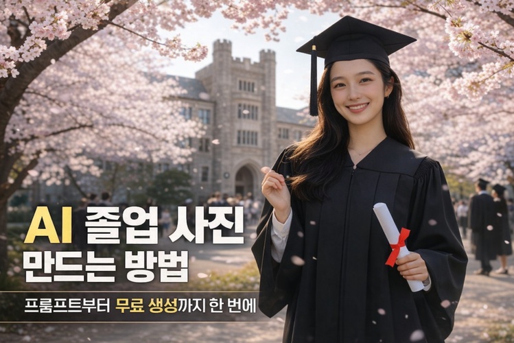 AI 졸업 사진
