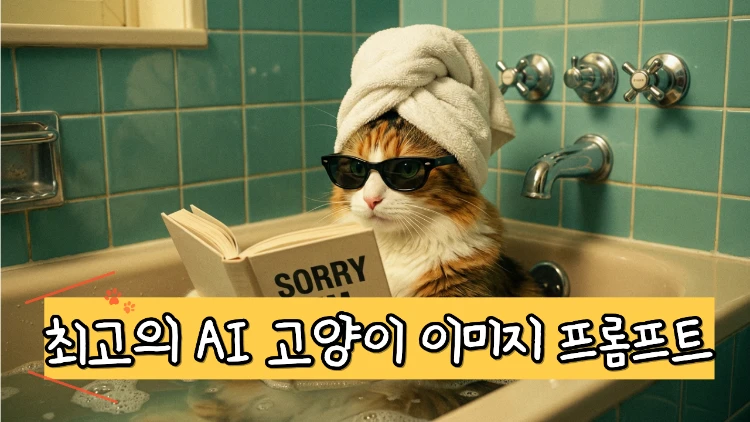 AI 고양이 이미지 프롬프트