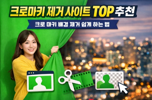 크로마키 제거 사이트