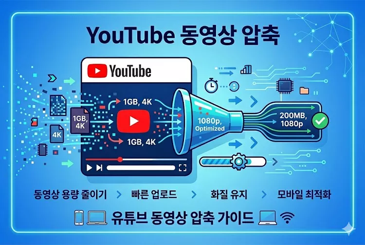 YouTube 동영상 압축