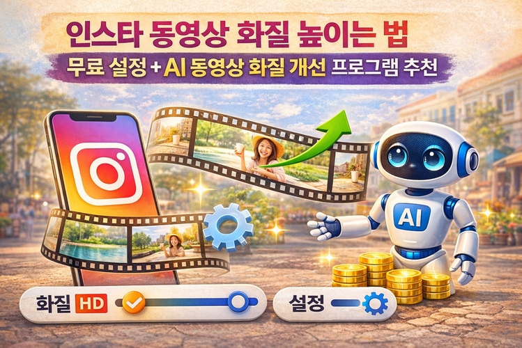 인스타 동영상 화질