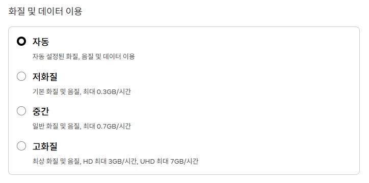 1.PC에서 넷플릭스 화질 설정하는 방법 2