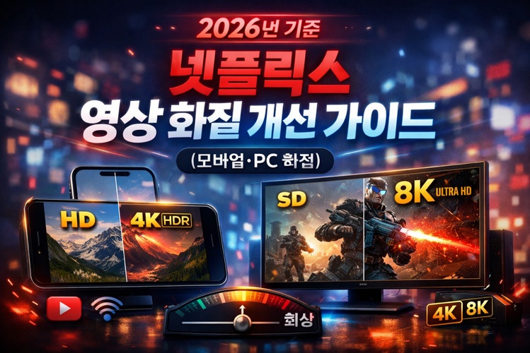 넷플릭스 영상 화질