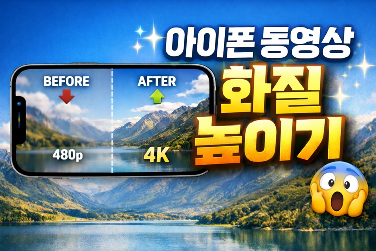 아이폰 동영상 화질 개선