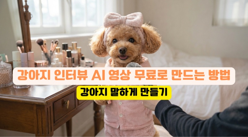 강아지 인터뷰 AI