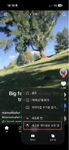 브라우저에서 틱톡 보기 4