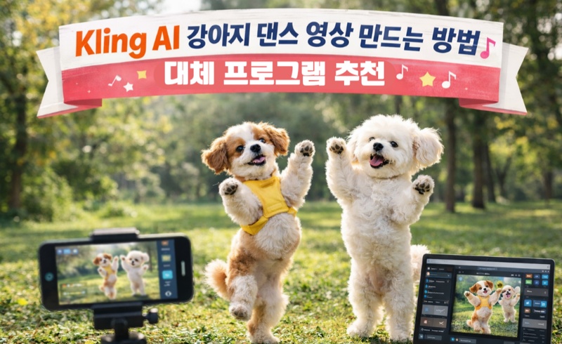 KLING AI강아지