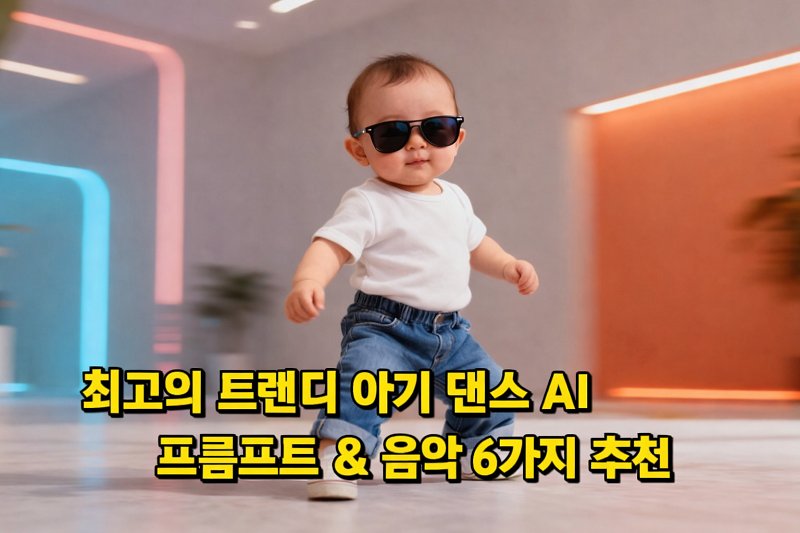 트렌딩 아기 댄스 AI 프롬프트