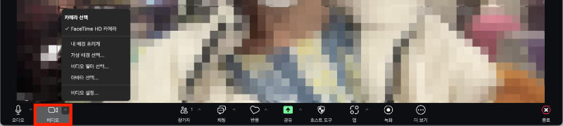 아이패드 줌 배경 화면