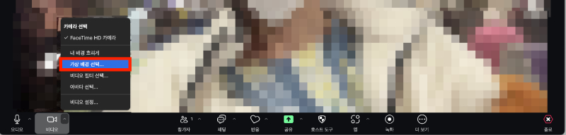 아이패드 줌 배경 화면