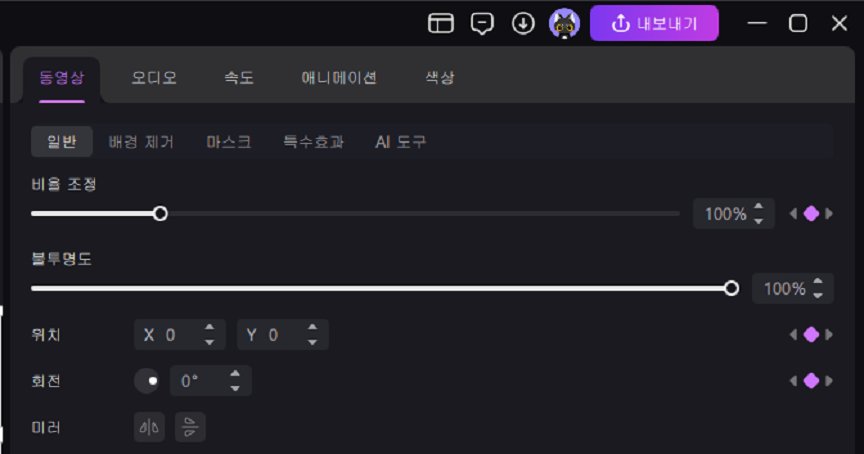 에디마커로 키프레임 추가